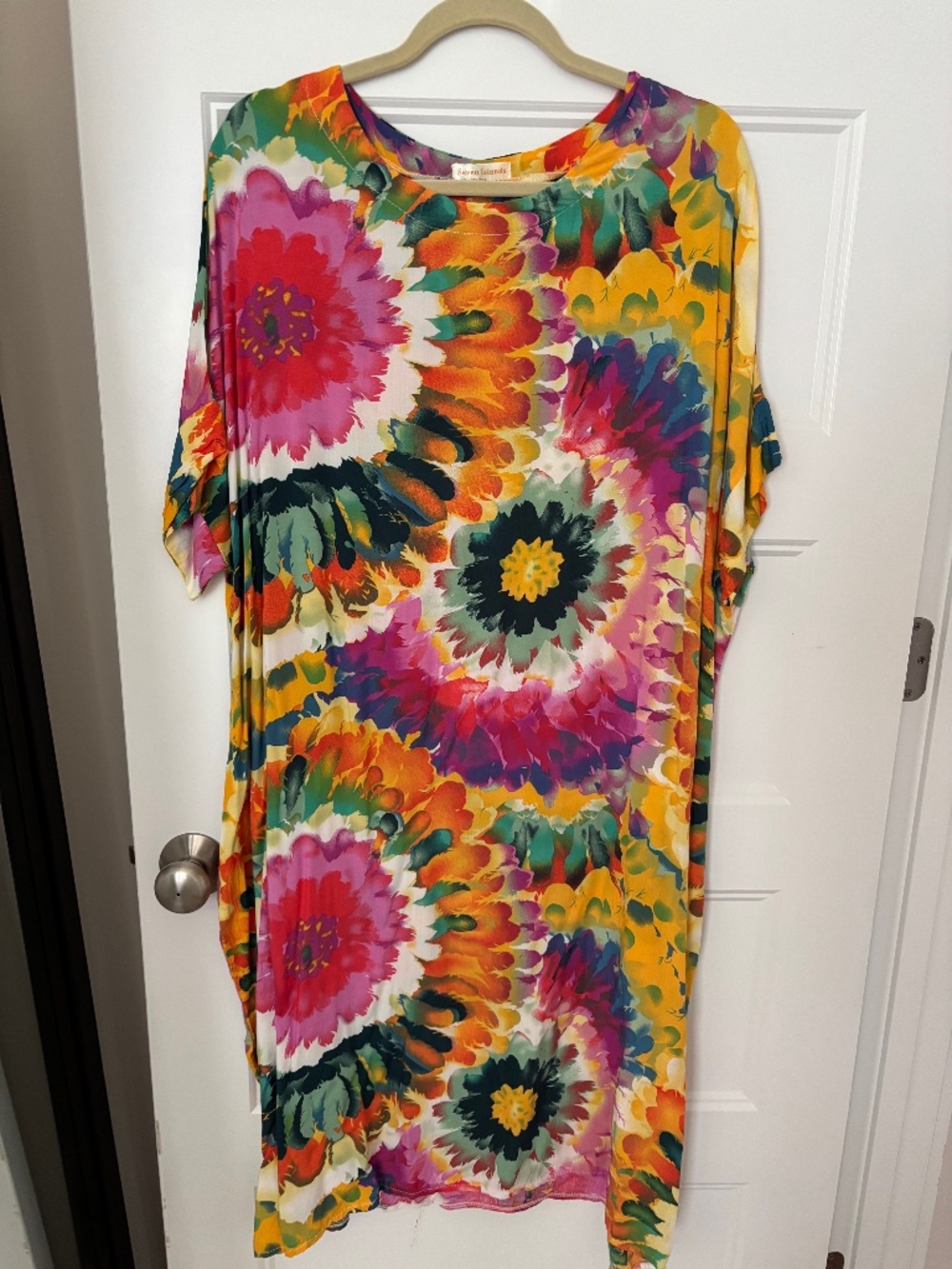Floral moo moo or cover up
